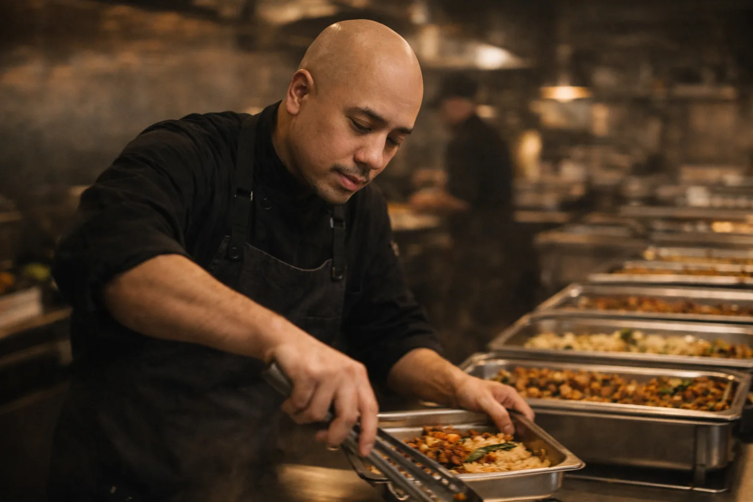 Chef-led hospitality preparation for LASA Hospitality